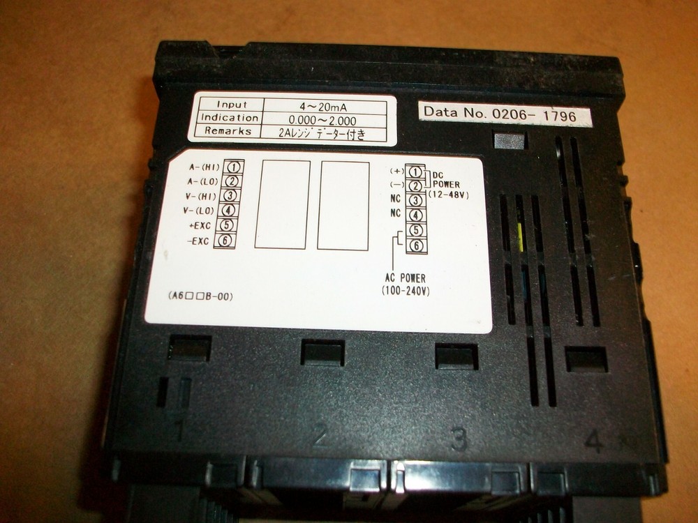 Watanabe Panel Meter A612B-00 USED