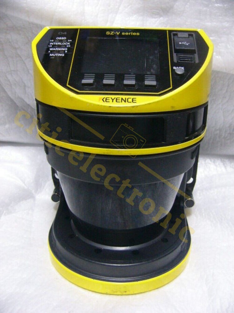 KEYENCE SZ-V04 2017 Safety Laser Scanner Scanner Head Camera Function Working