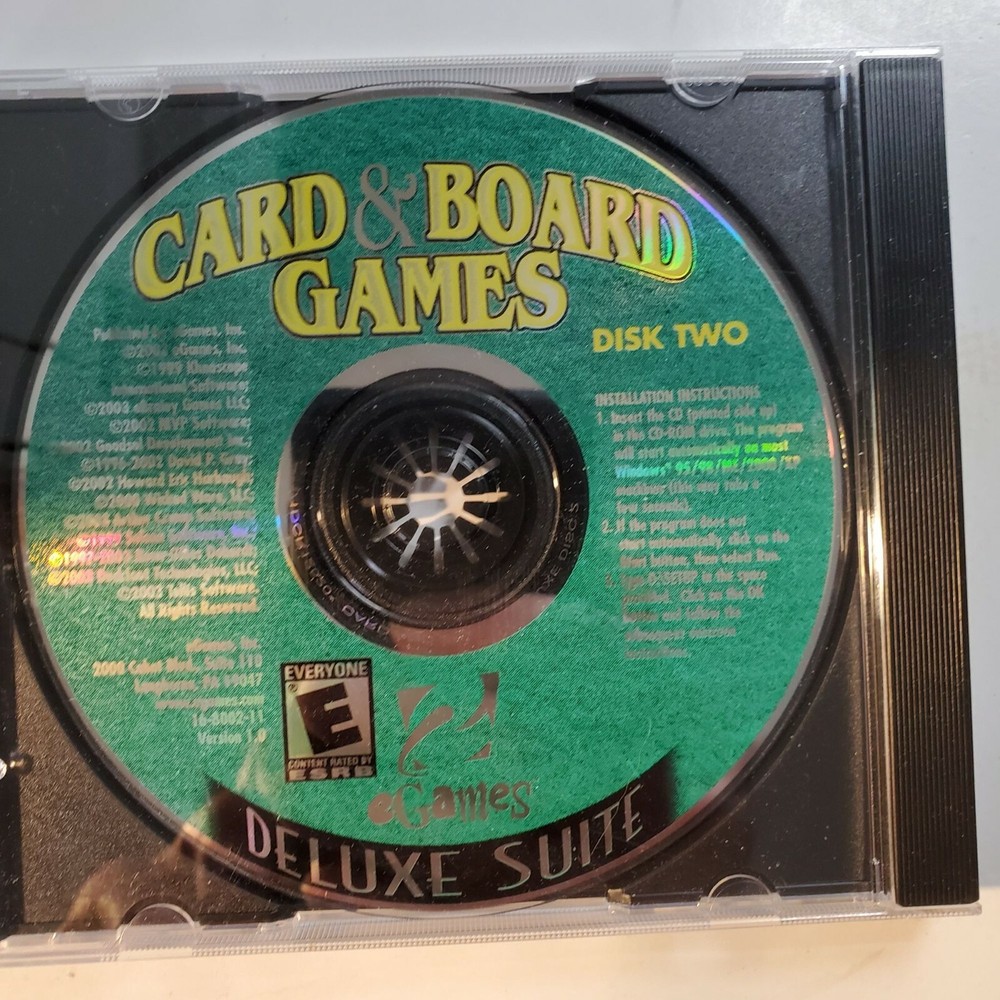 The Best from Egames these 2 Classis CD Roms