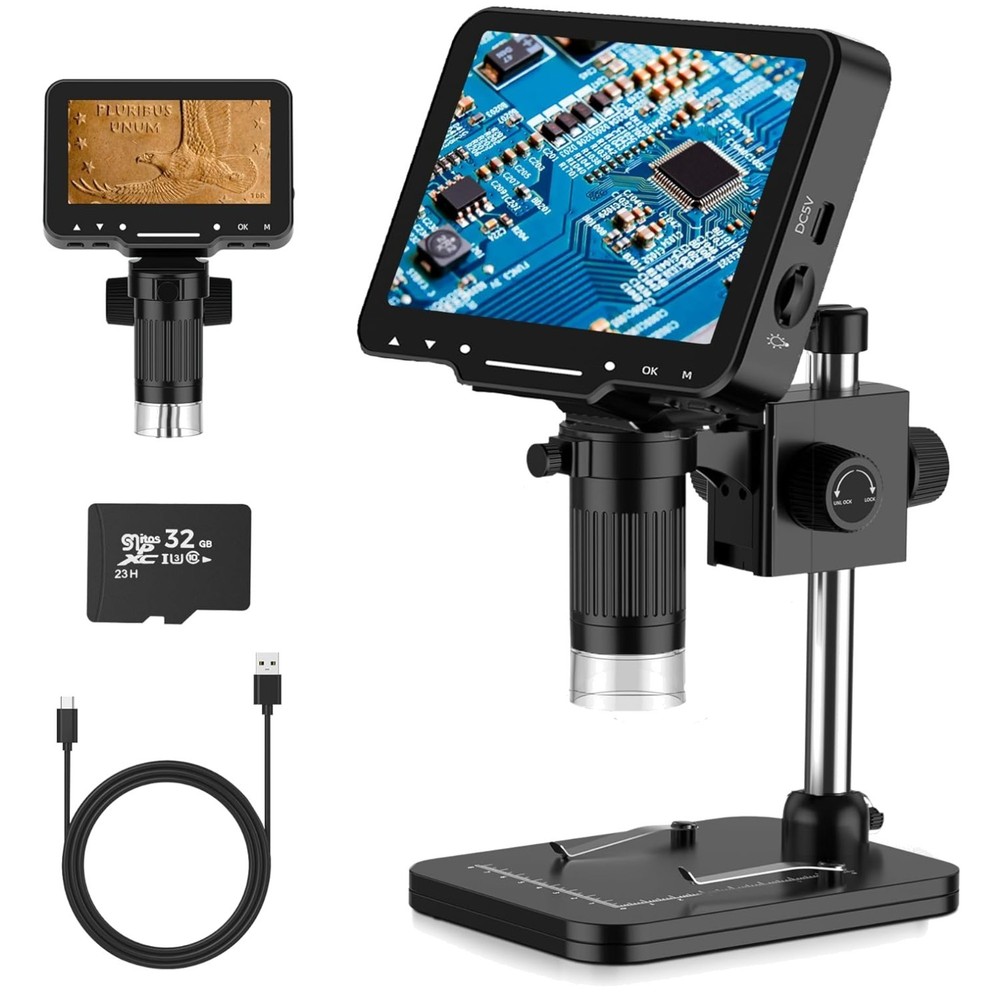 Professional 1000X Magnification Stereo Microscope Camera/