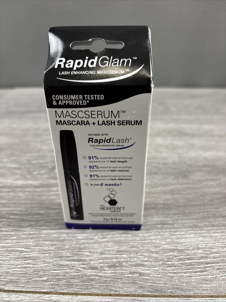 RapidGlam Lash Enhancing Mascara+ Lash Serum .14oz