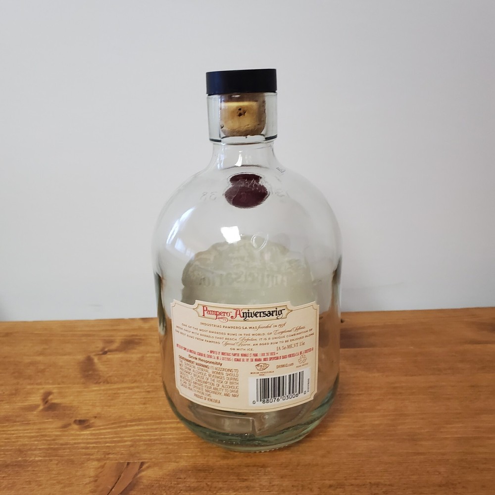 Pampero Aniversario Reserva Exclusiva Empty Bottle 750 Ml