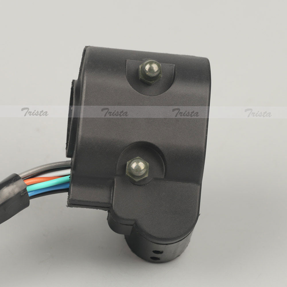 Motorcycle 7/8" Handlebar Horn Headlight Turn Signals Light Control Left Switch