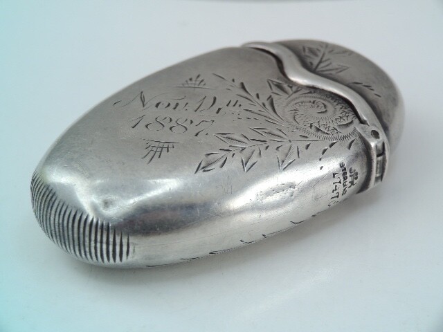 ANTIQUE VICTORIAN GORHAM STERLING SILVER MATCH SAFE