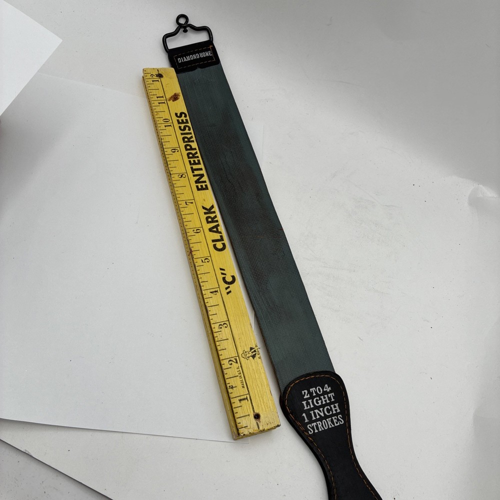 Vintage Munger Diamond Hone Strop