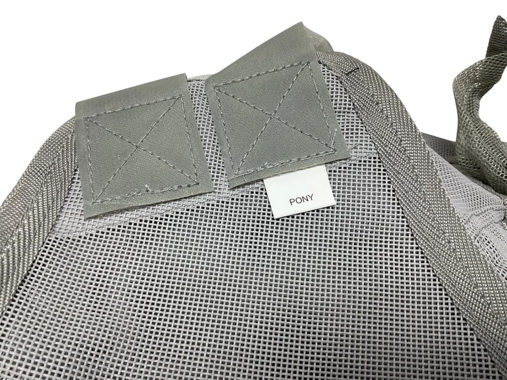 NEW Mesh Fly Mask with Ears Pony Gray