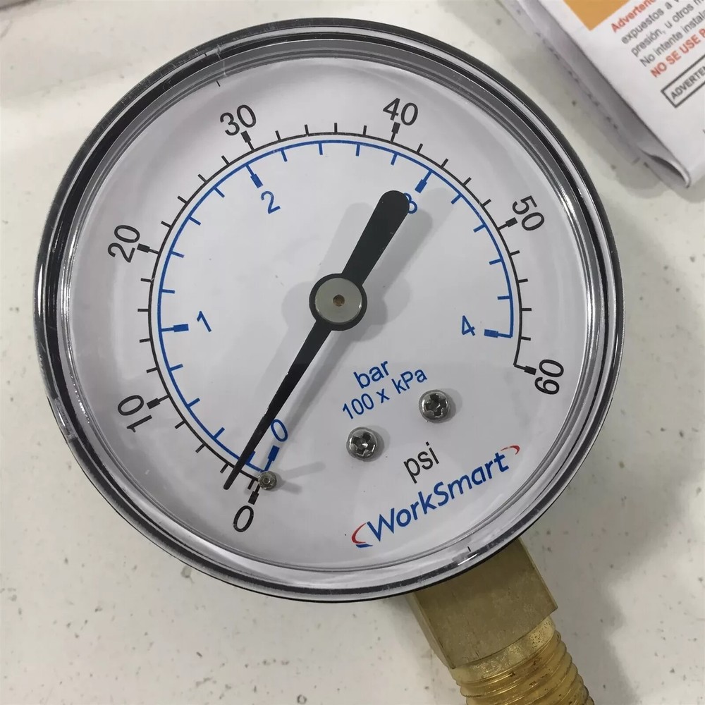 WorkSmart WS-PE-GAGE-41 (0-60PSI)