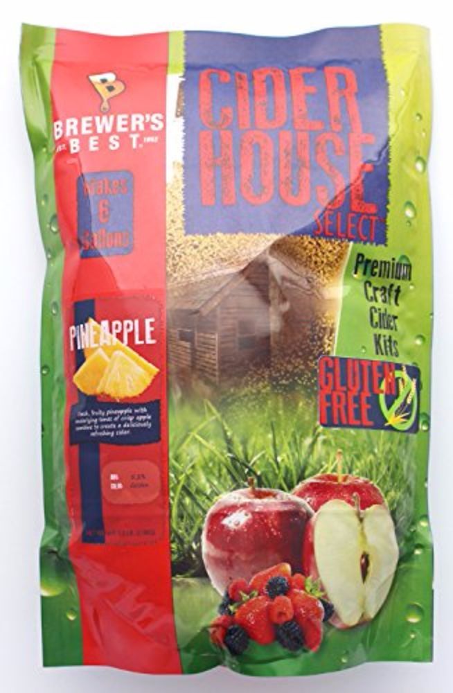 Brewer's Best Cider House Select Pineapple Hard Cider Making Ingredient Kit