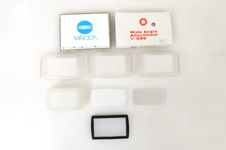 Camera Flash Diffusers, Lot of 9