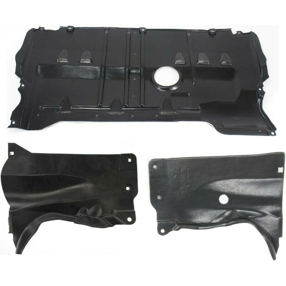 Engine Splash Shields Set Passenger Rear Left Right 15735605