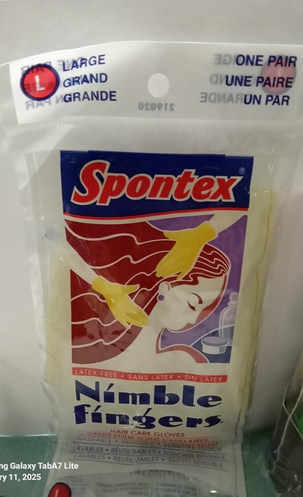 Spontex Nimble Fingers Gloves Large 2 Pack