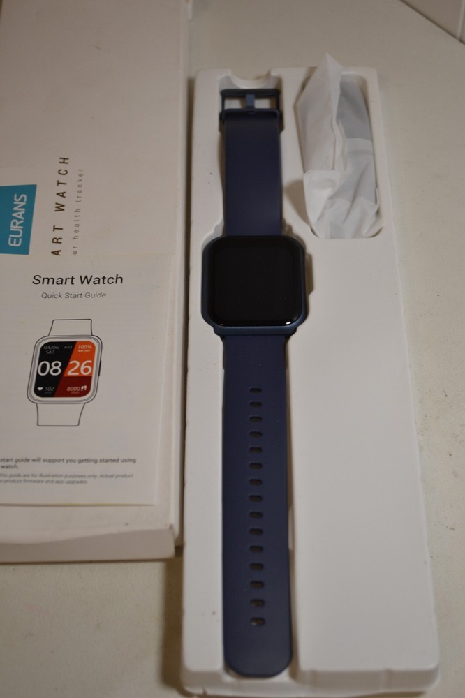 Eurans Smart Watch (NAVY BLUE) 1.75" Touch Screen
