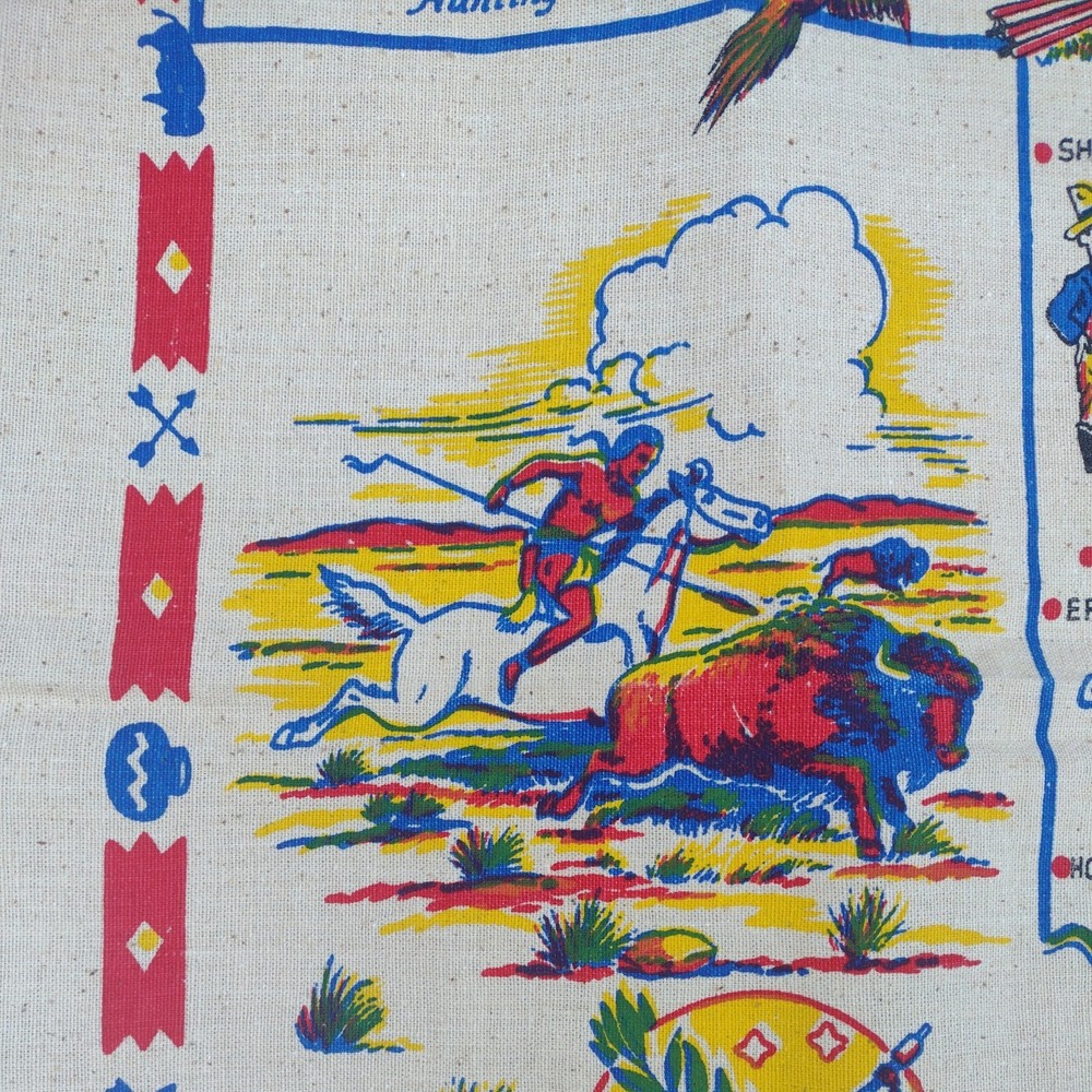 Oklahoma Cactus Cloth Tapestry