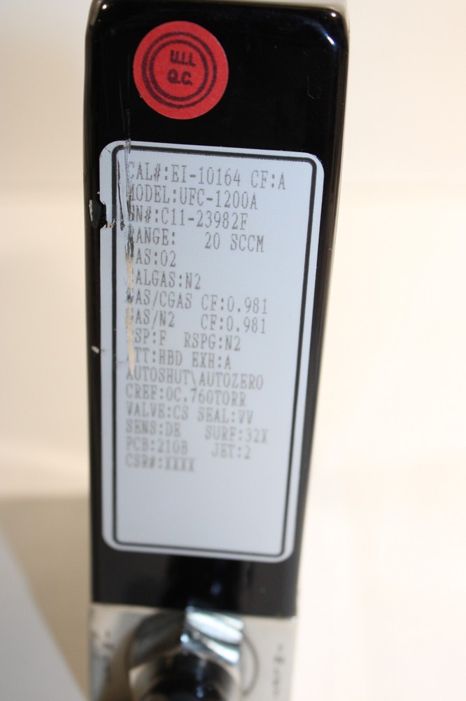 Unit UFC-1200A Mass flow controller Range 20 SCCM