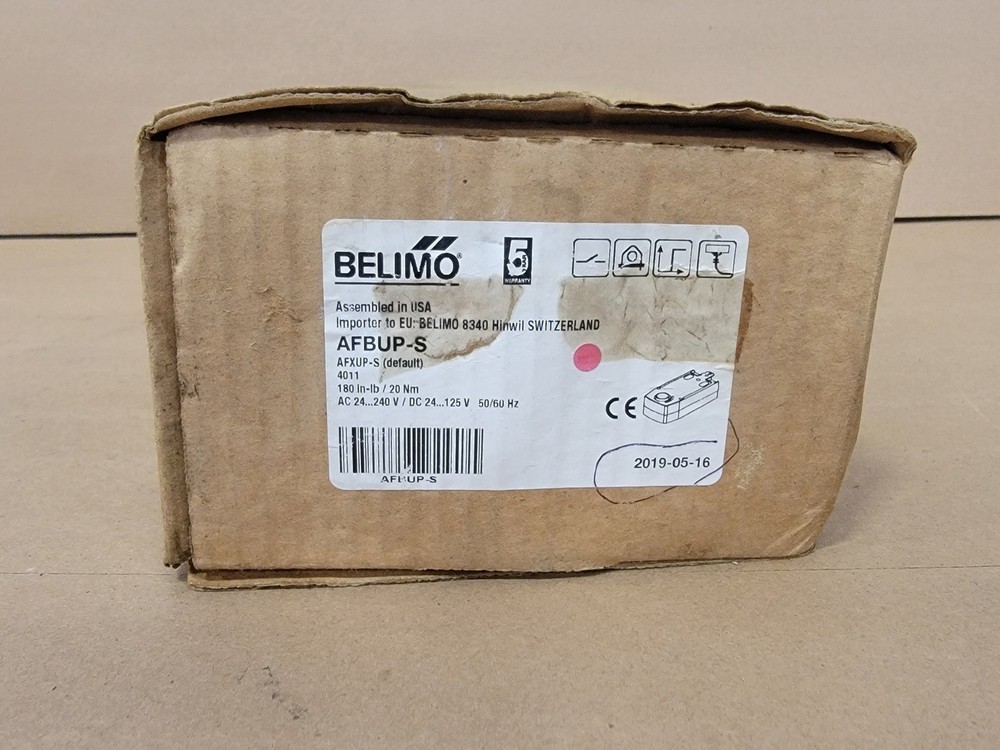 SURPLUS NEW BELIMO AFBUP-S Spring Return Actuator – Safety