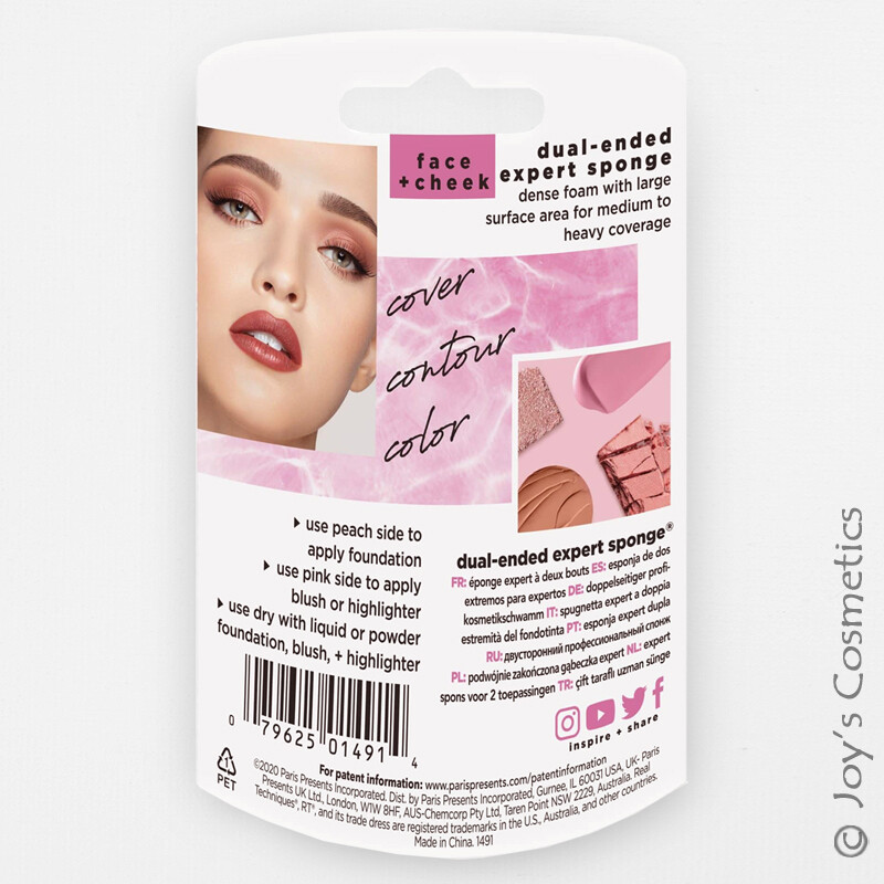 1 REAL TECHNIQUES Dual-Ended Expert Sponge "RT-1491" *Joy's cosmetics*