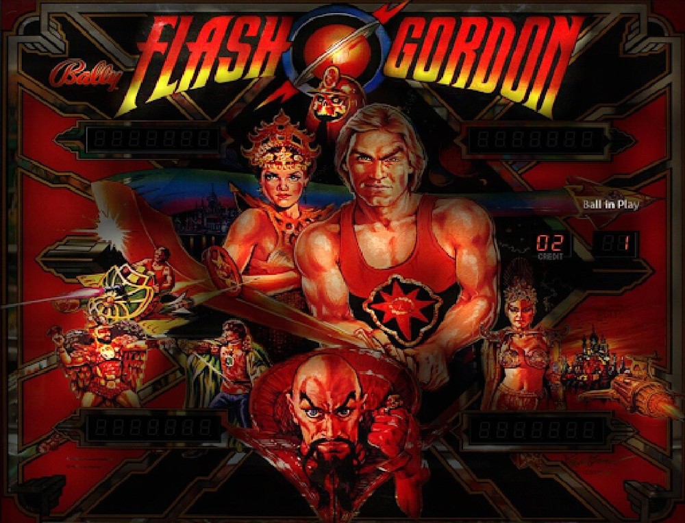 FLASH GORDON Complete LED Lighting Kit custom SUPER BRIGHT PINBALL KIT