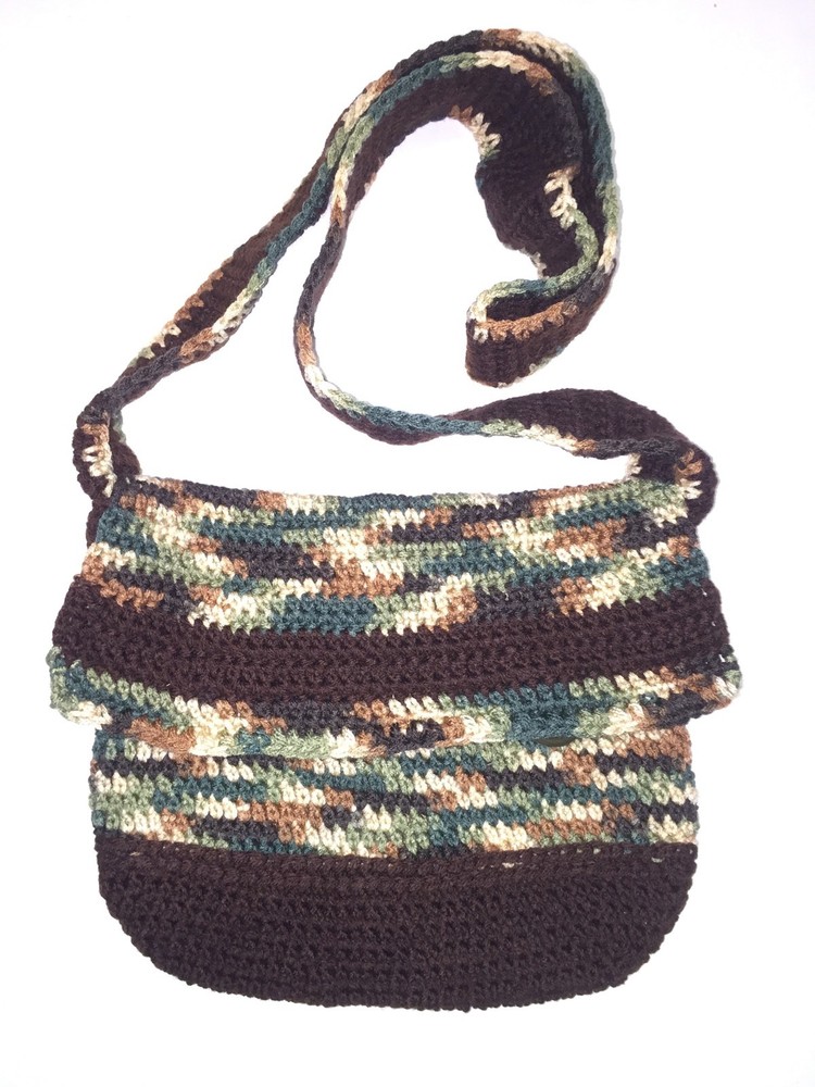 Crochet Multicolor Handbag