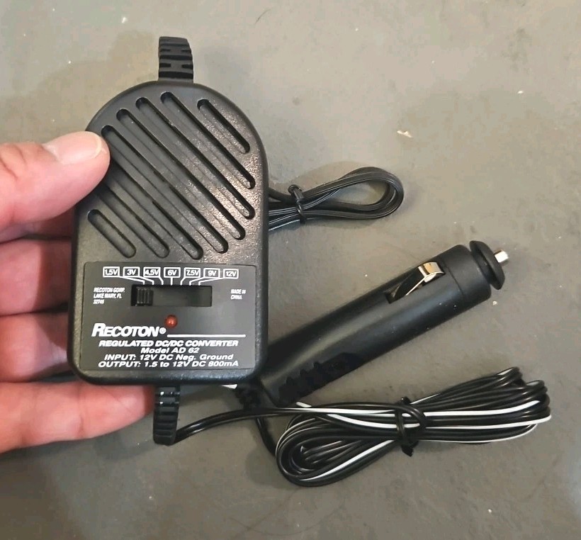 RECOTON Car REGULATED DC/DC CONVERTER AD62B Without Tips