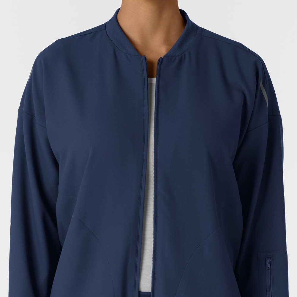 Wink Women's Jacket Small Navy