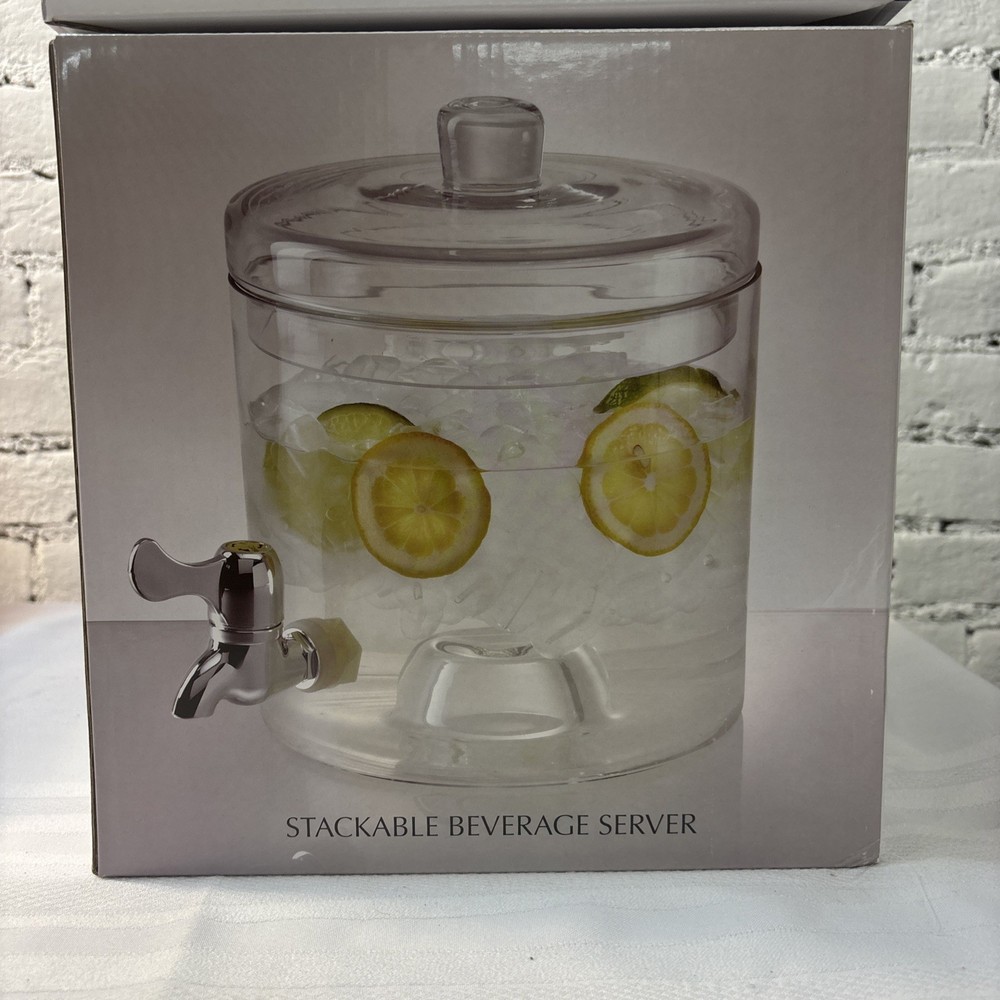 Artland Stackable Beverage Servers Brand New In Box Two Boxes Very Versatile