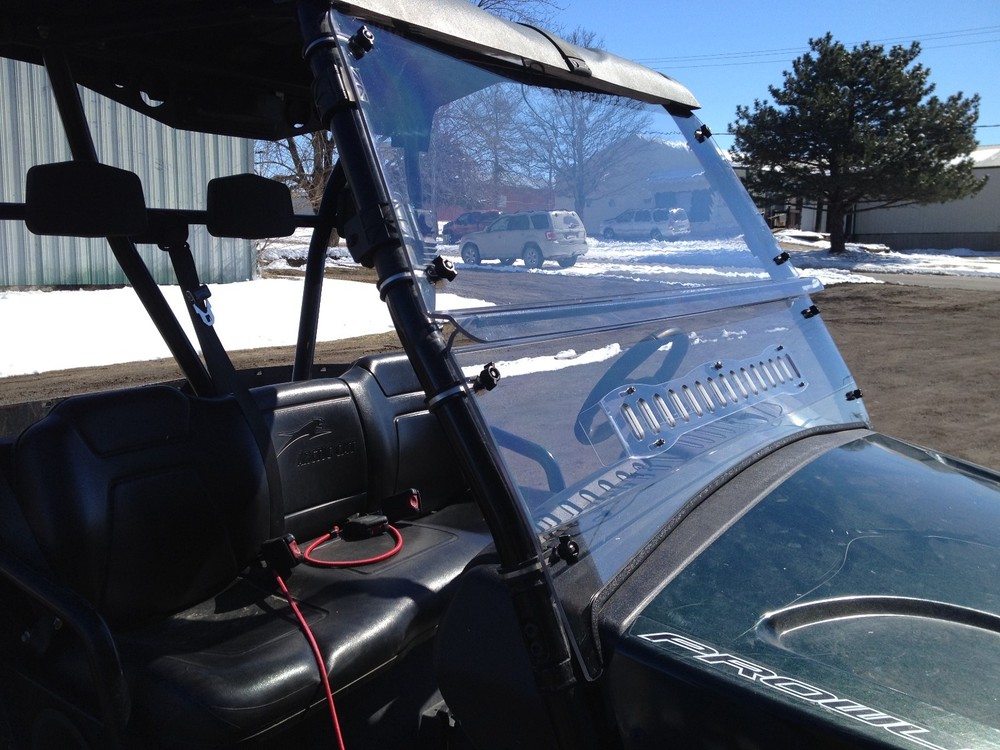 ARCTIC CAT PROWLER XT 500 (2011-2014) ROUND FRAME VENTED WINDSHIELD