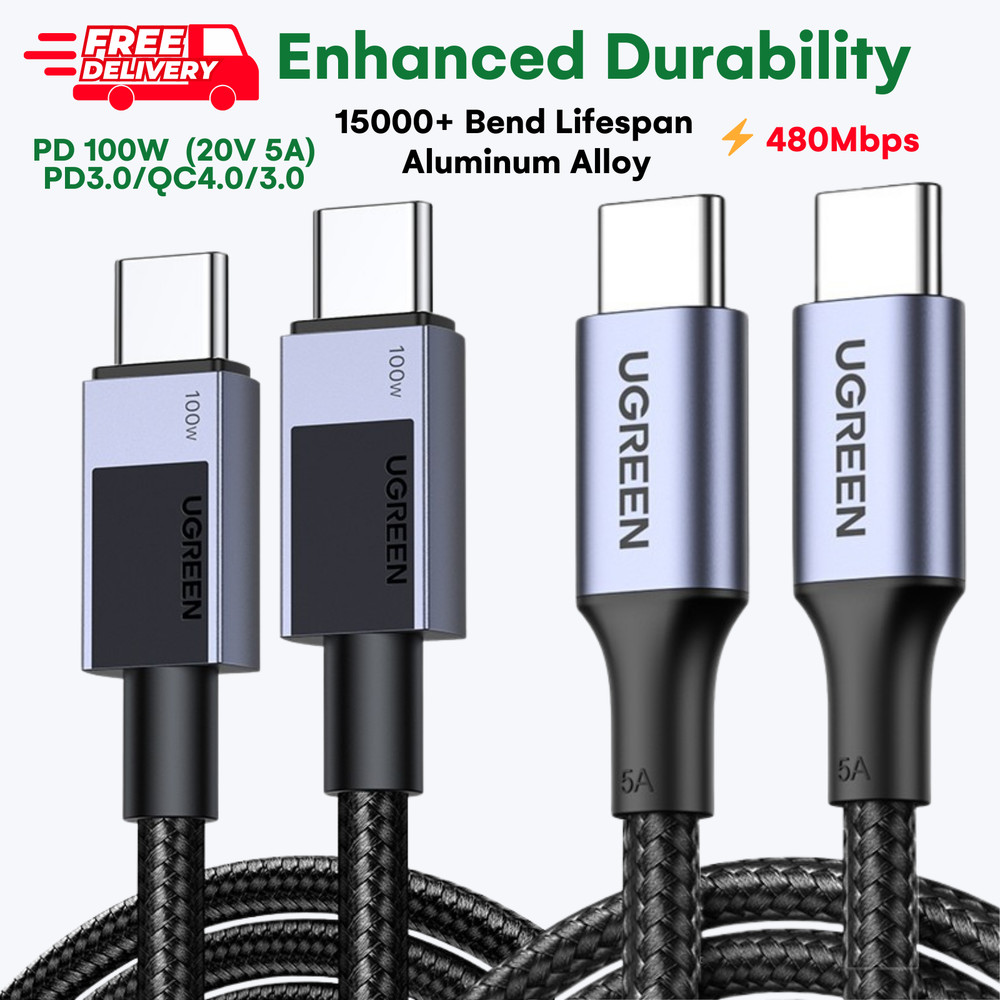 UGREEN PD 100W USB C to USB C Fast Charging Cable