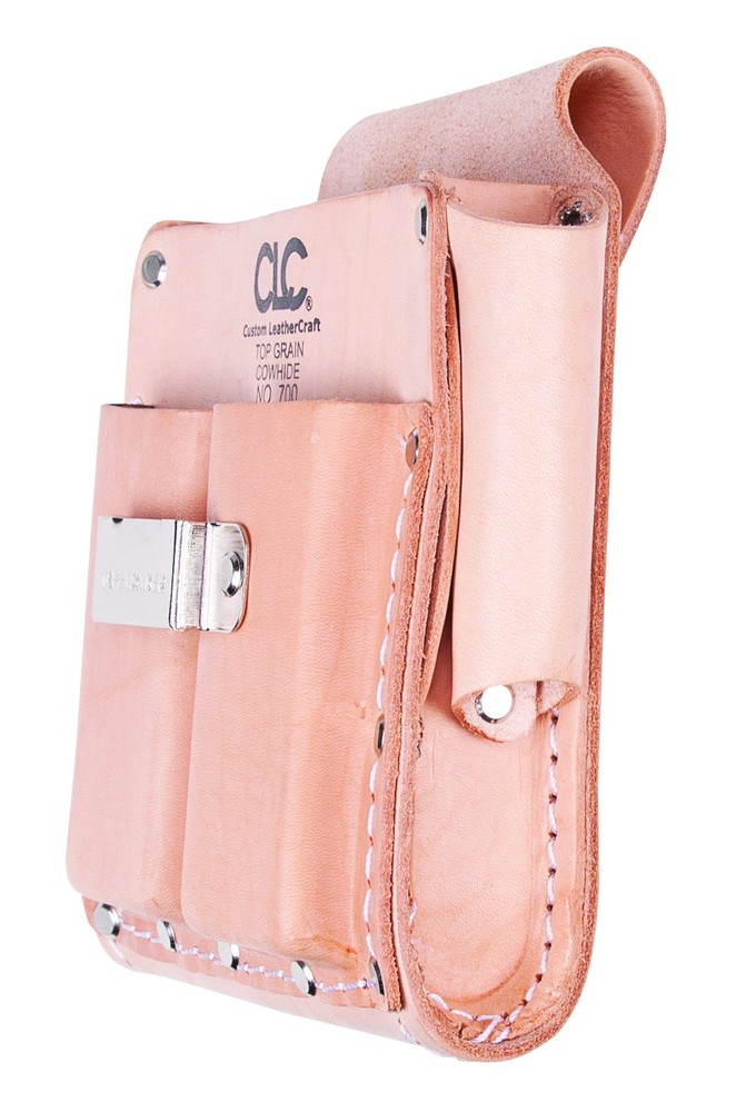 CLC 700 Tool Pouch, Heavy Duty, 5-Pocket, Tan