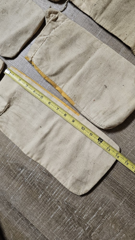 (8) Vintage Kirk Perfect Pattern Chilled Shot Empty Canvas Bag