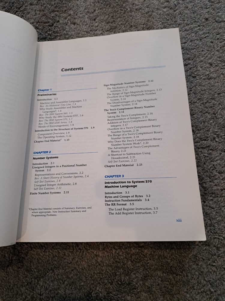 Assembler Language Programming for the IBM 370 Frank M. Carrano