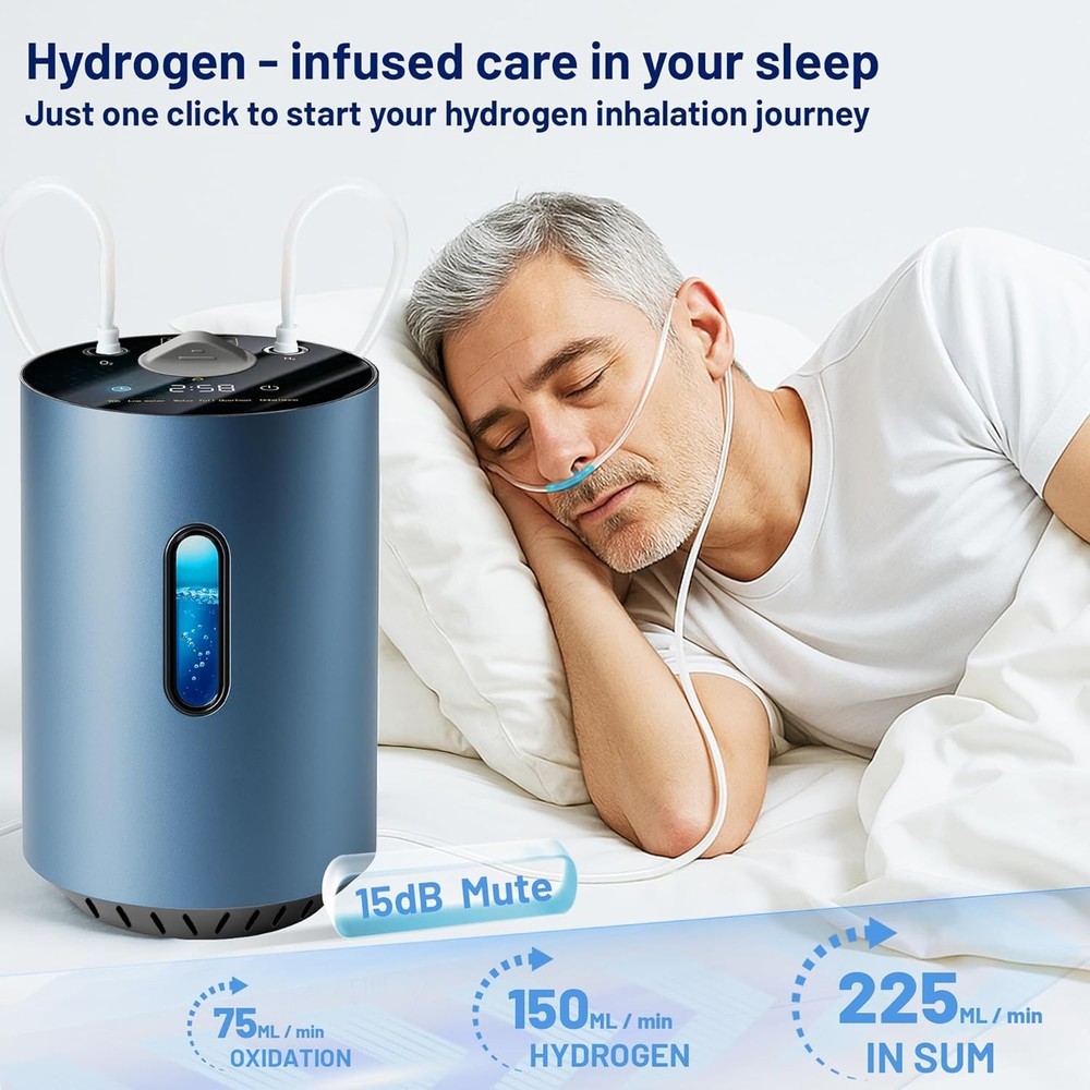 Hydrogen Inhalation Machine Molecular Portable Water Generator225ML/MIN For Home