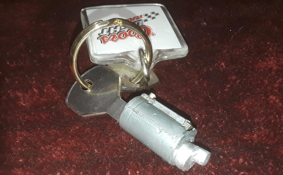 *NEW RARE* VINTAGE BARGMAN L-66A+B LOCK CYLINDER REPLACEMENT + 2 NEW KEYS!