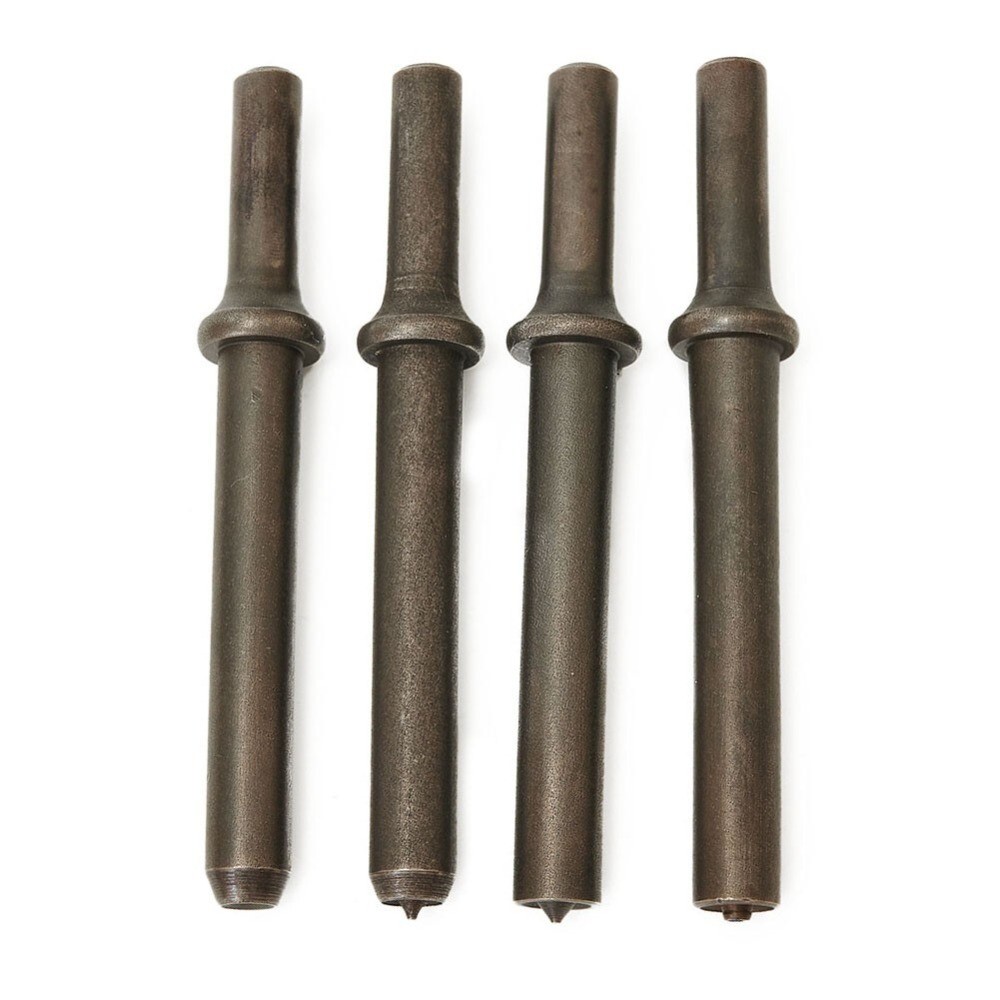 For Pneumatic Bits 3pcs 12cm Air Rivet Hammer Anvils Power Replacement Tool Kit