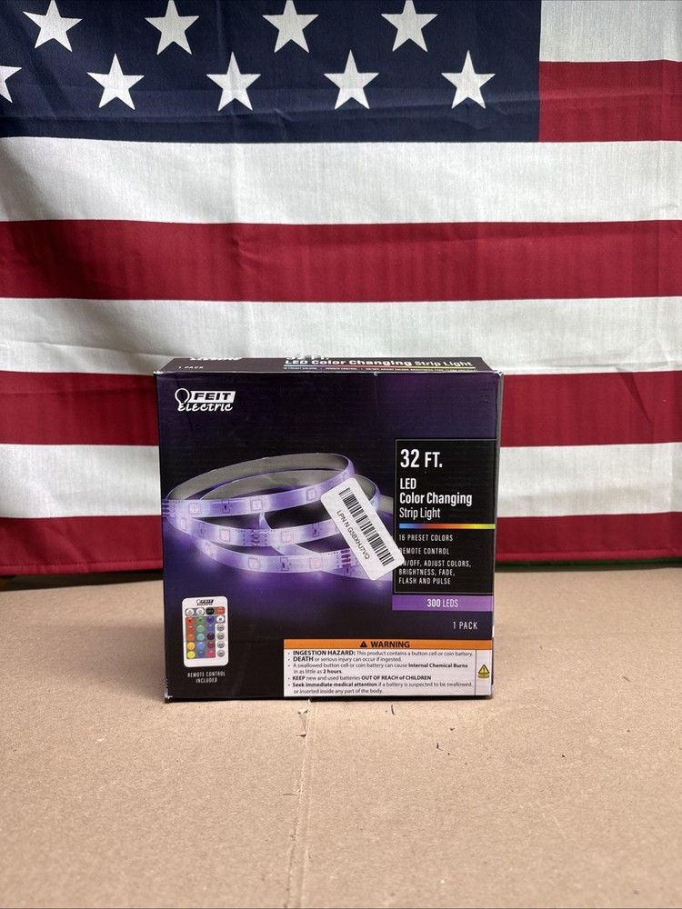 Feit Electric 32ft  Color Changing LED Strip Light