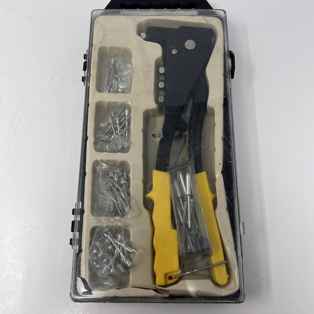 PERFORMANCE TOOL W2017C Hand Riveter Set - Rivet Set with Rivets Works Great