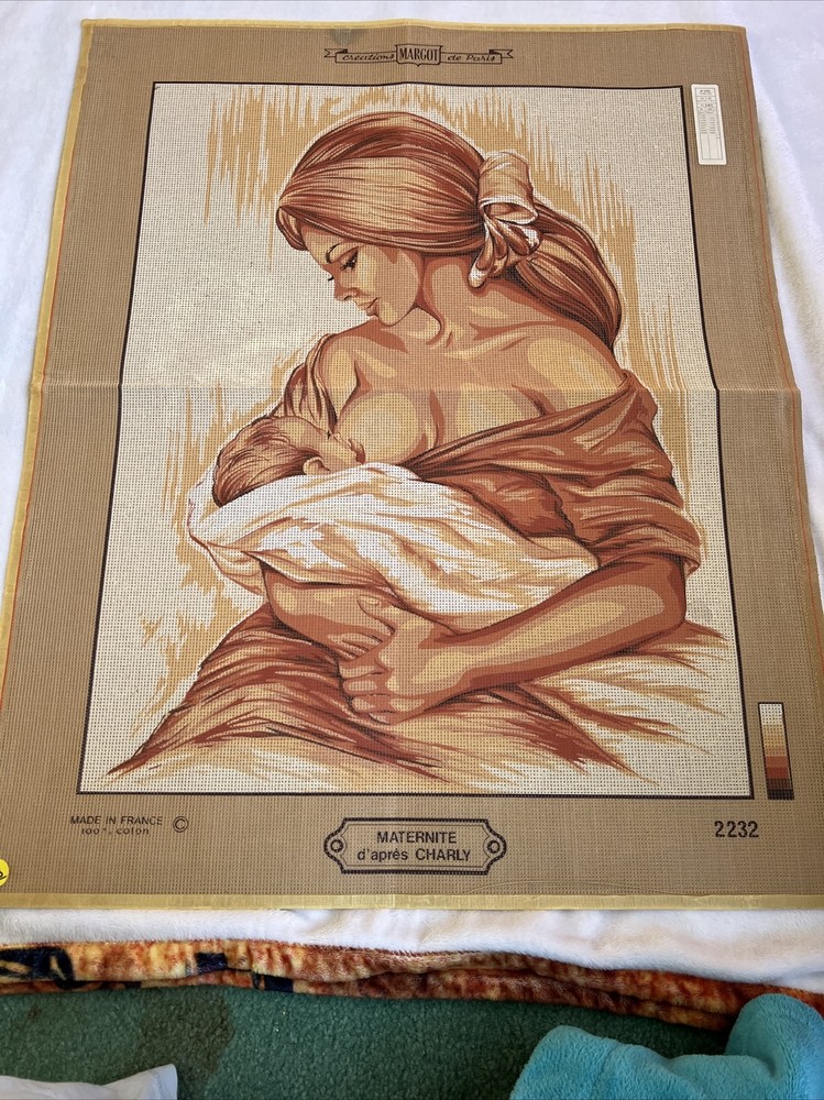 needlepoint canvas handpainted