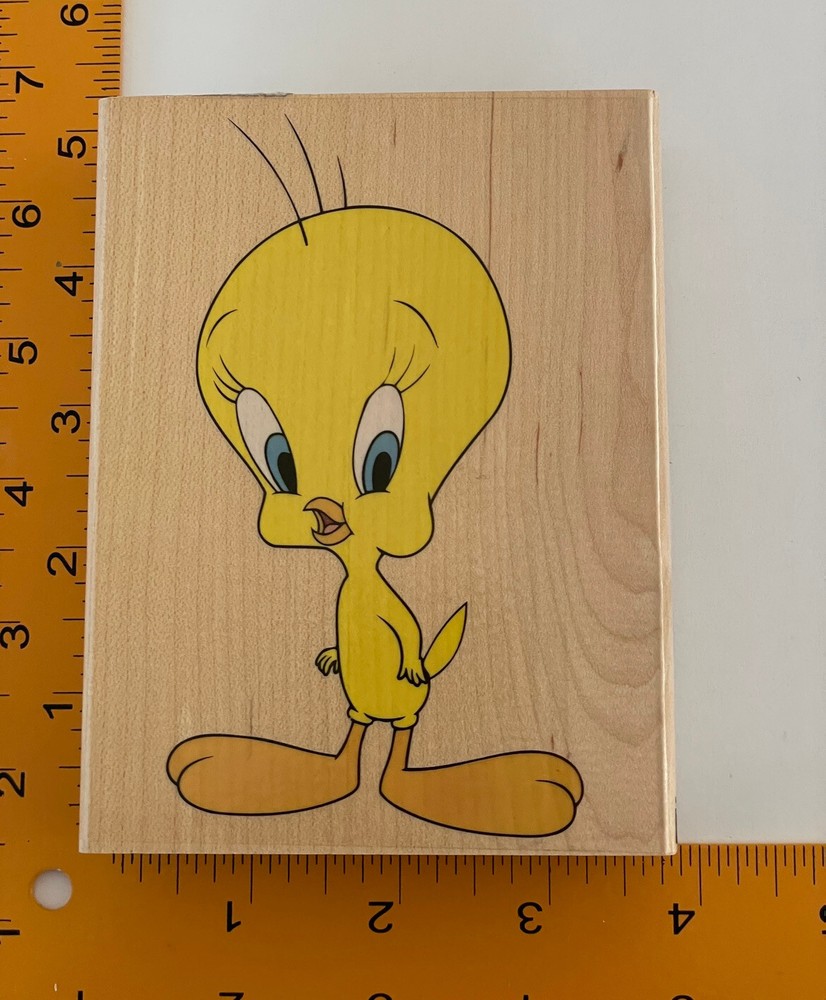 Big Tweety Rubber Stamp by Rubber Stampede - HTF!