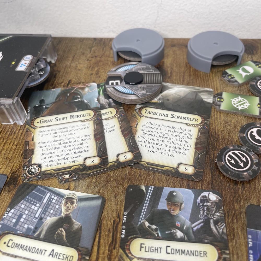 Star Wars Armada Interdictor expansion Used Complete FFG