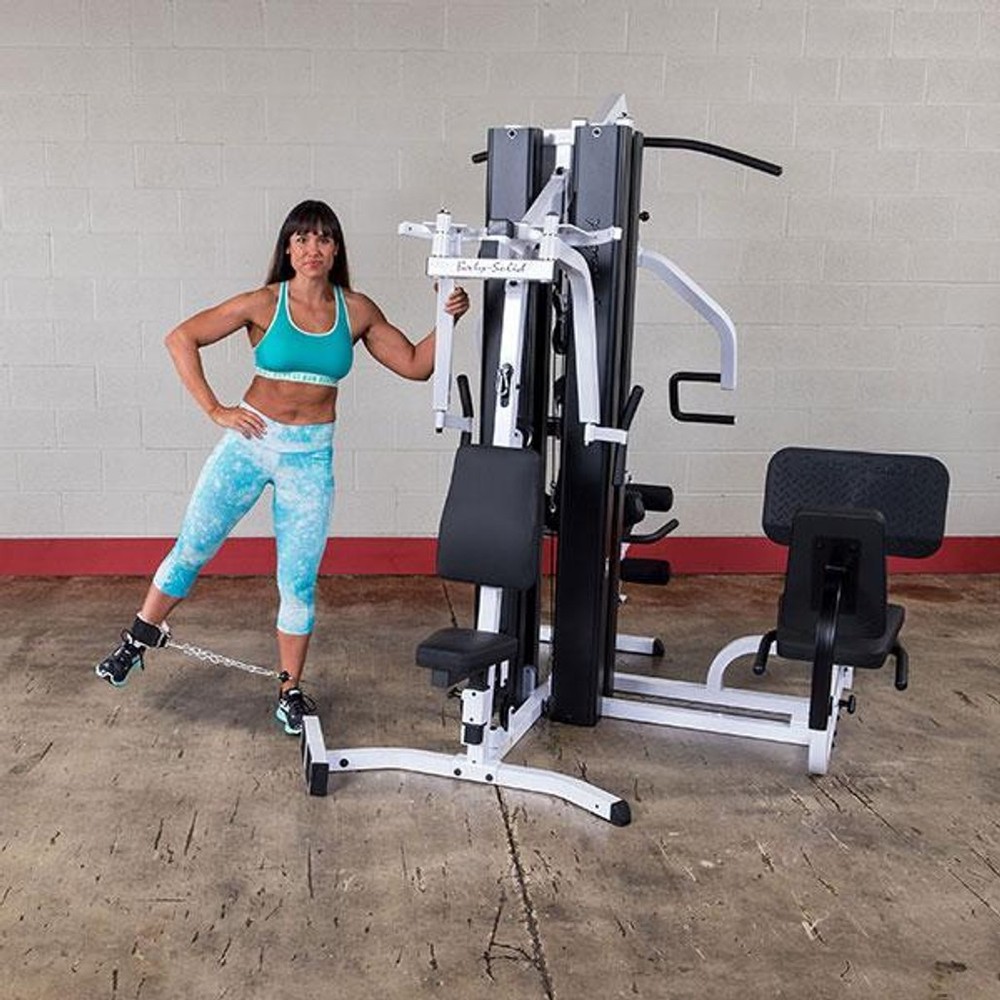 Body-Solid EXM3000LPS Dual Stack Home Gym with Leg Press - Reboxed