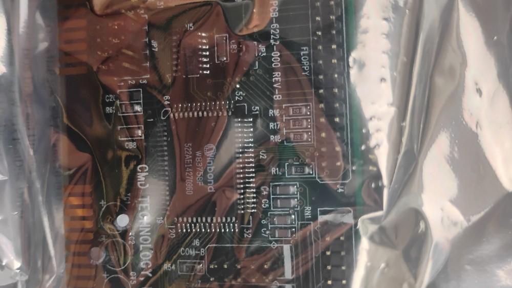 CMD CSA-6222 VL-IDE-2 VLB IDE Controller with Install Disc Ribbon Cables SEALED