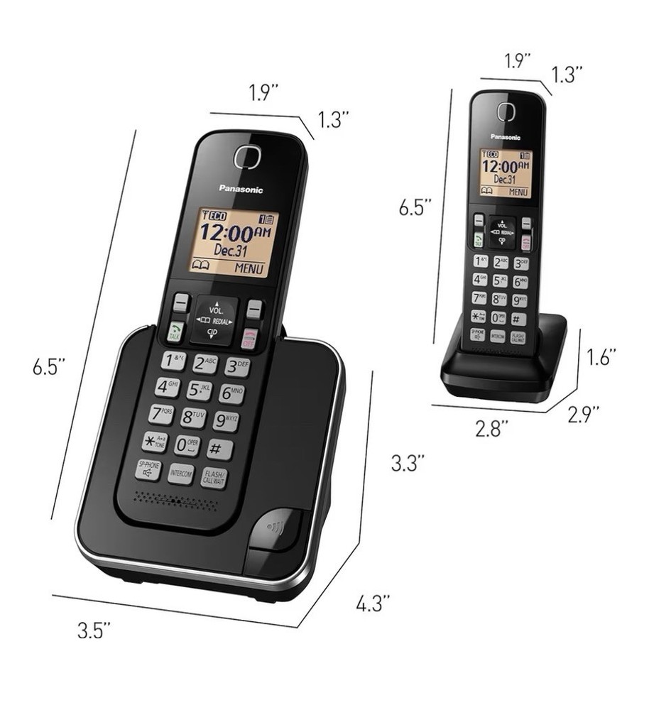 Panasonic KX-TGC352B Cordless Phone System