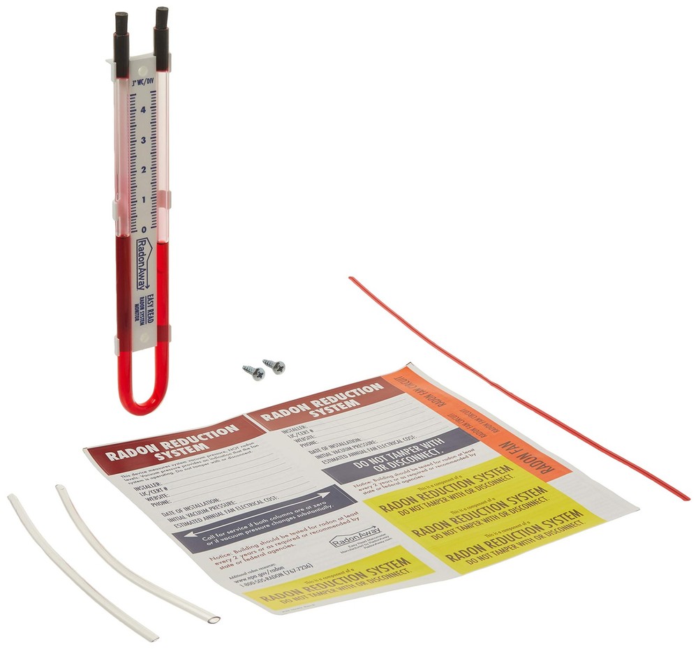 50018 Easy Read Manometer, Red