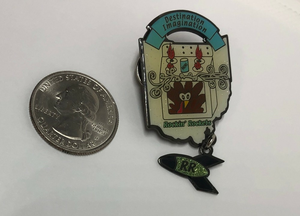 Destination Imagination Rockin' Rockets Pin
