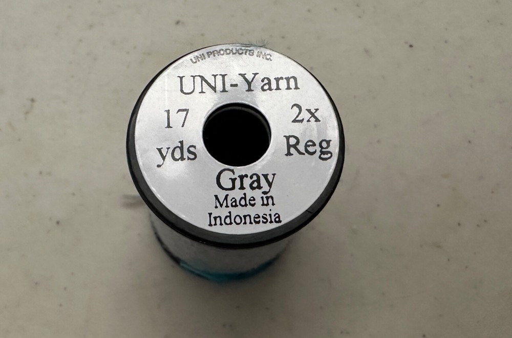 Uni Yarn 17 Yard Spool Gray