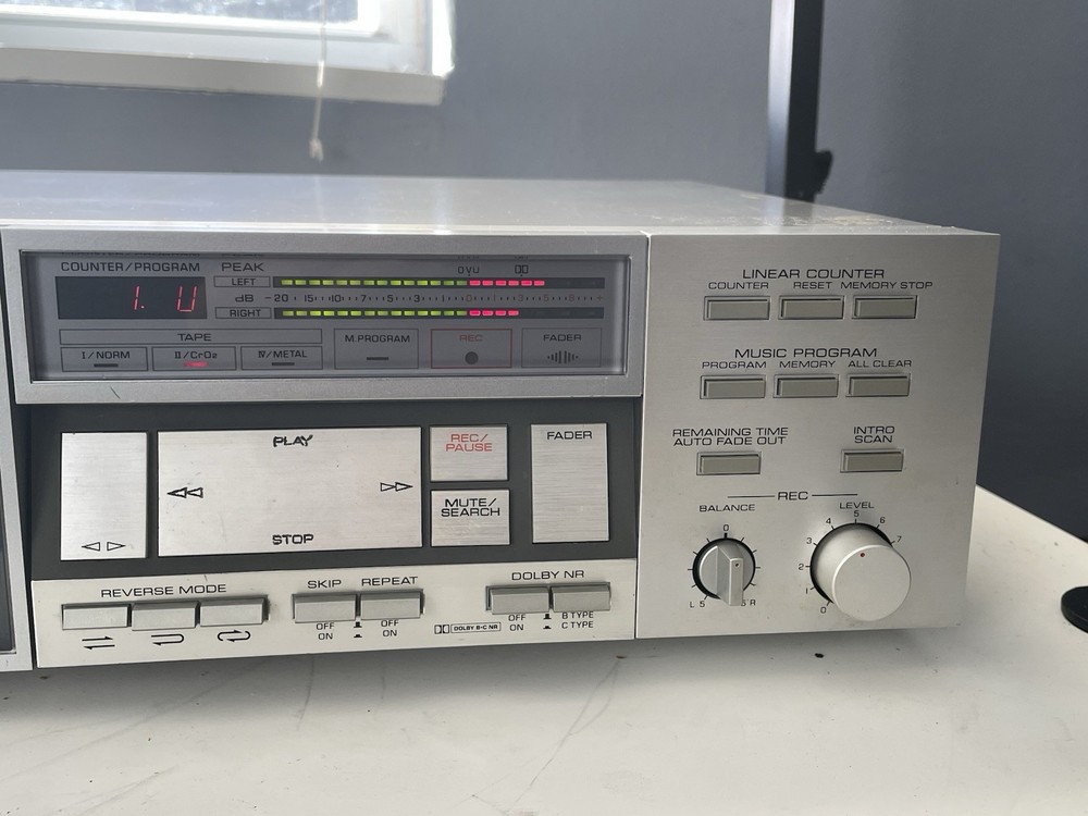 Yamaha K-700 Cassette Deck (Working With Issues)