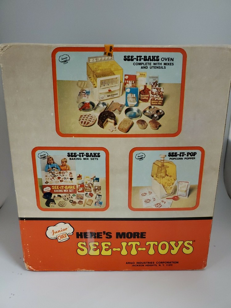 Vintage Junior Chef See it Spin Cotton Candy Machine New