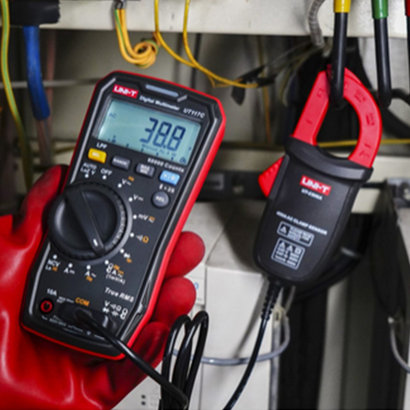 UNI-T UT117C Bluetooth Digital Multimeter True RMS UTCS06A 400A Current Clamp