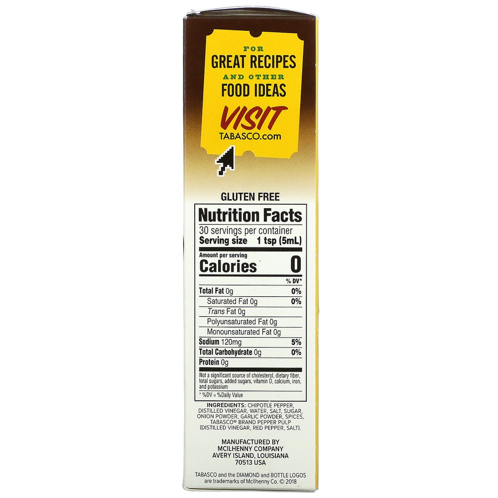 Pepper Sauce, Chipotle, 5 fl oz (148 ml)