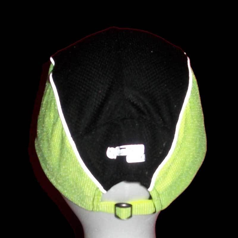 Reflective illumiNITE Mesh Running Cap White