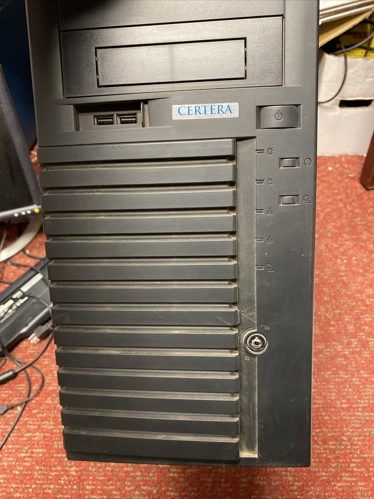 Certera vintage computer/server read description parts/repair